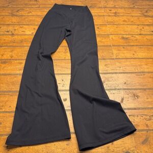 UEU Black High Waist Flare Leggings Yoga Pants Women's Size S‎
